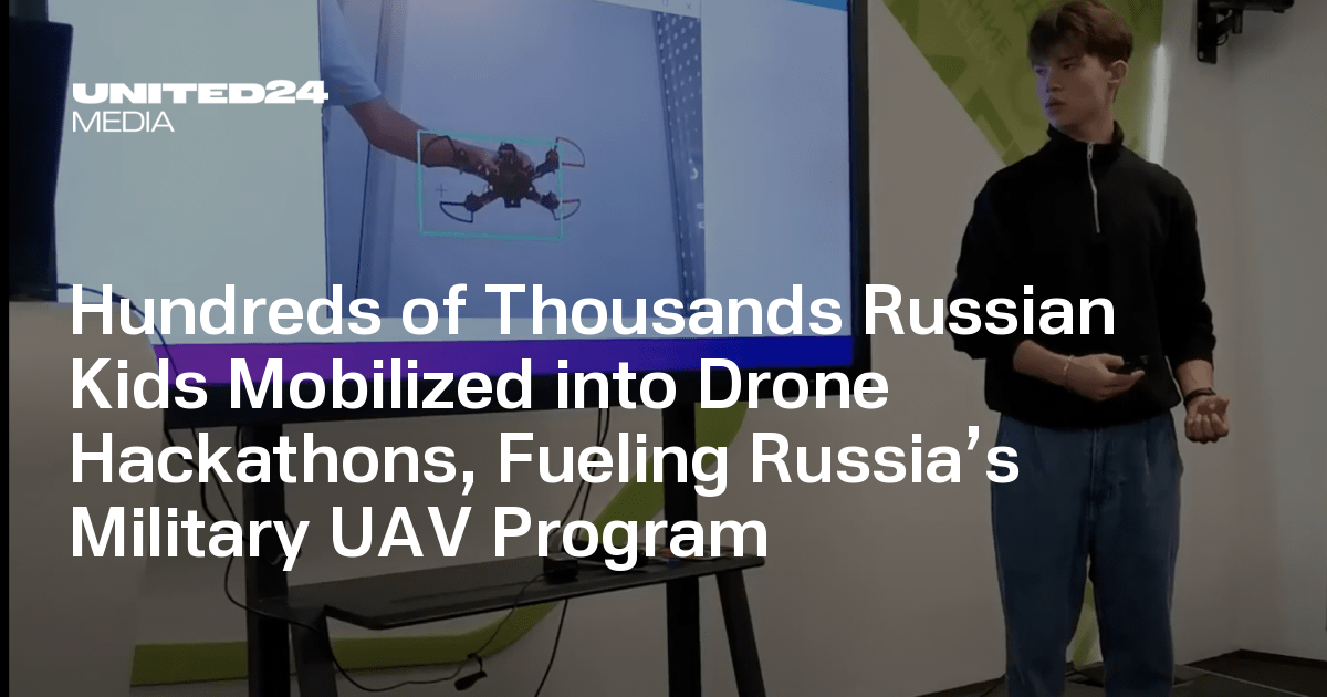 Mobilisation de jeunes russes dans les hackathons de drones