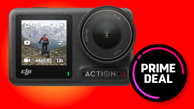 Prime Day : la DJI Action Cam disponible à un prix incroyable de 199 $