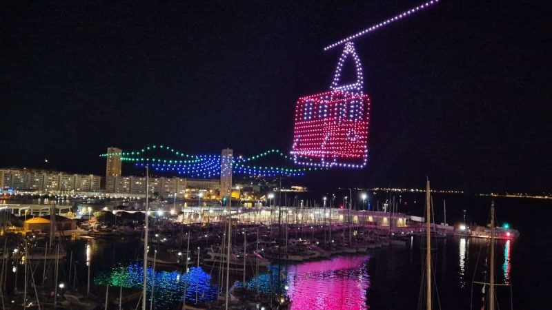 Remplacer les feux d&rsquo;artifice par des drones : une tendance écologique en région PACA