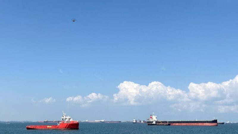 Révolution dans le ravitaillement maritime : l&rsquo;approche par drone