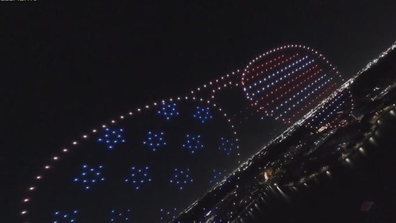 San José, Californie : remplacement des feux d&rsquo;artifice traditionnels par un spectacle de drones pour le 4 juillet