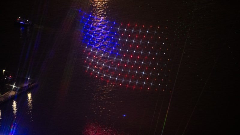 San José Opte Pour Un Spectacle de Drones Après l&rsquo;Annulation des Feux d&rsquo;Artifice du 4 Juillet