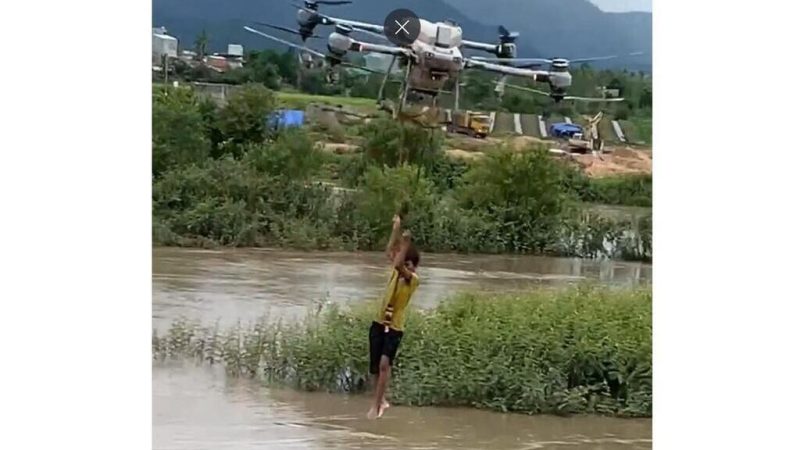 Un agriculteur français utilise son drone pour sauver deux enfants de la noyade