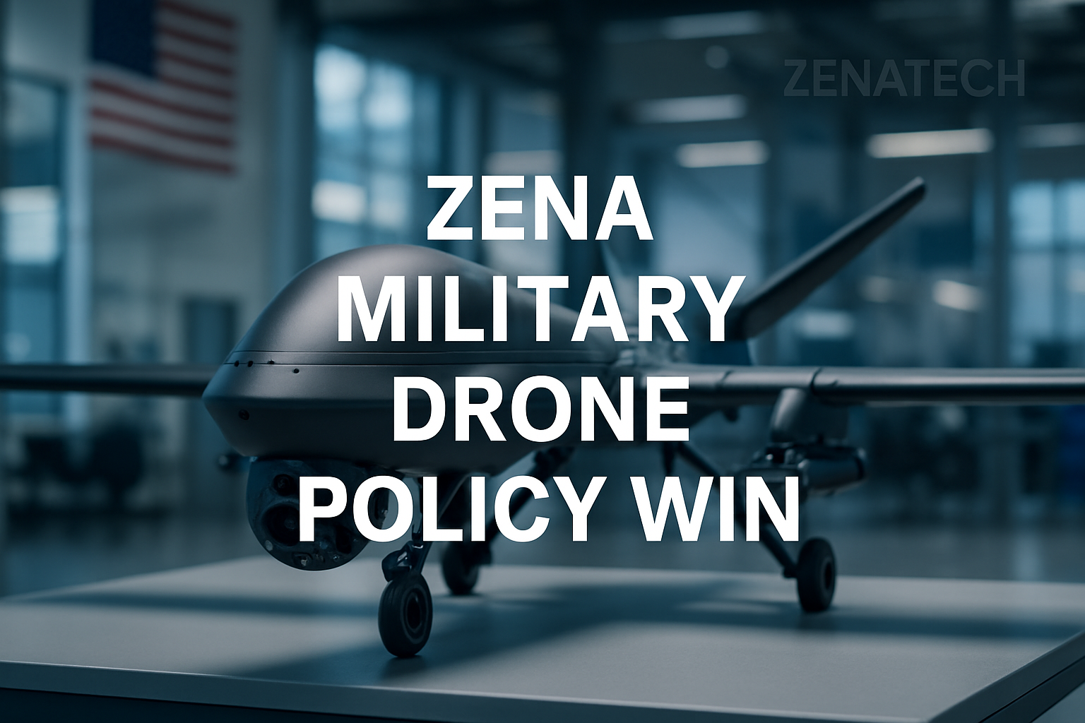 Zena Tech réagit à la directive visant à renforcer la dominance des drones militaires américains