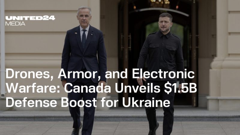 #Canada Renforcement de la défense ukrainienne : le Canada dévoile un plan d&rsquo;aide de 15 milliards de dollars