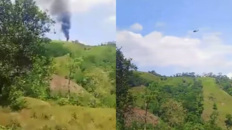 Colombie : Un drone percute un hélicoptère de police, 8 officiers tués