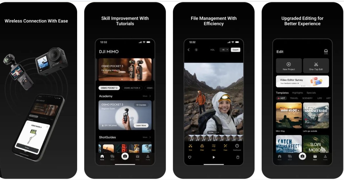DJI Mimo : La Nouvelle Application Révolutionne le Contrôle Osmo 360