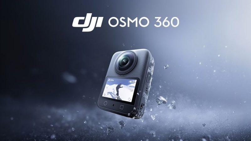 DJI Osmo relance la course des caméras à 360 degrés avec sa dernière mise à jour !