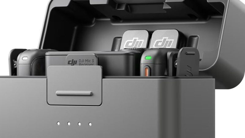 DJi dévoile son nouveau microphone adapté aux drones : le DJI Mic 3