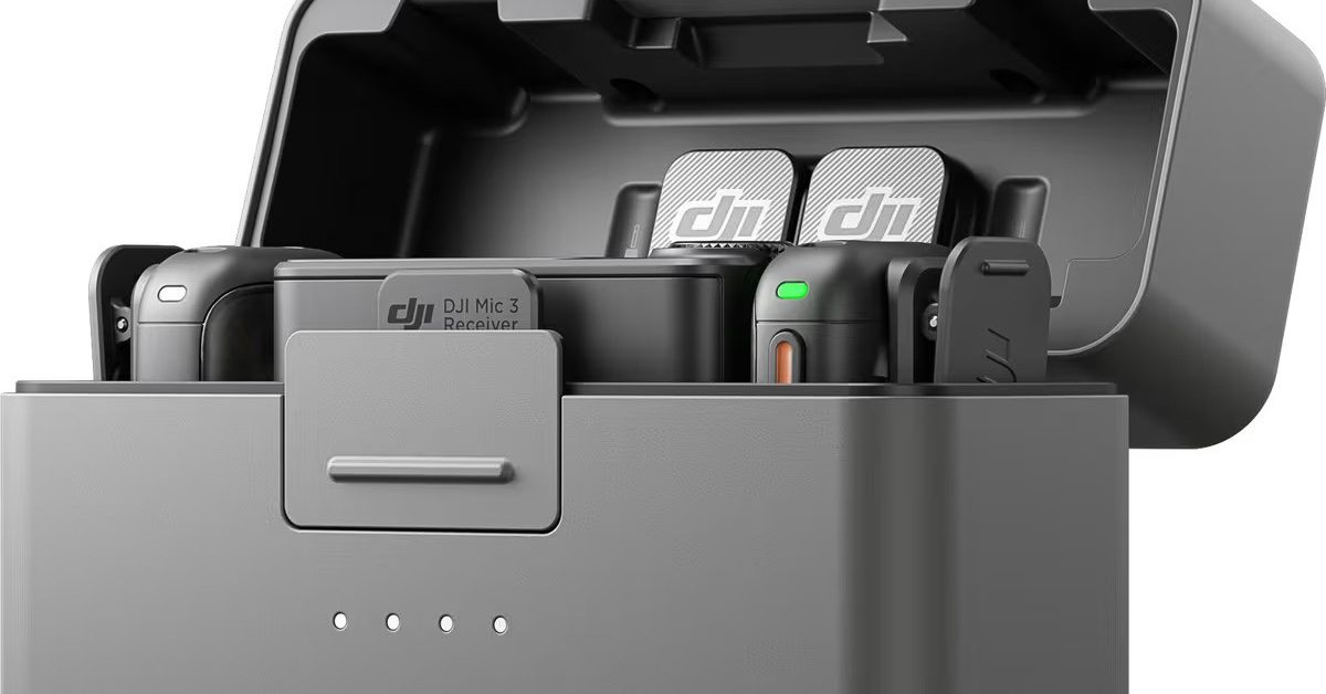DJi dévoile son nouveau microphone adapté aux drones : le DJI Mic 3