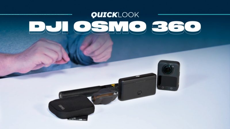 Découverte : Le DJI Osmo 360 révélé – Une Nouvelle Ère pour les Caméras 360