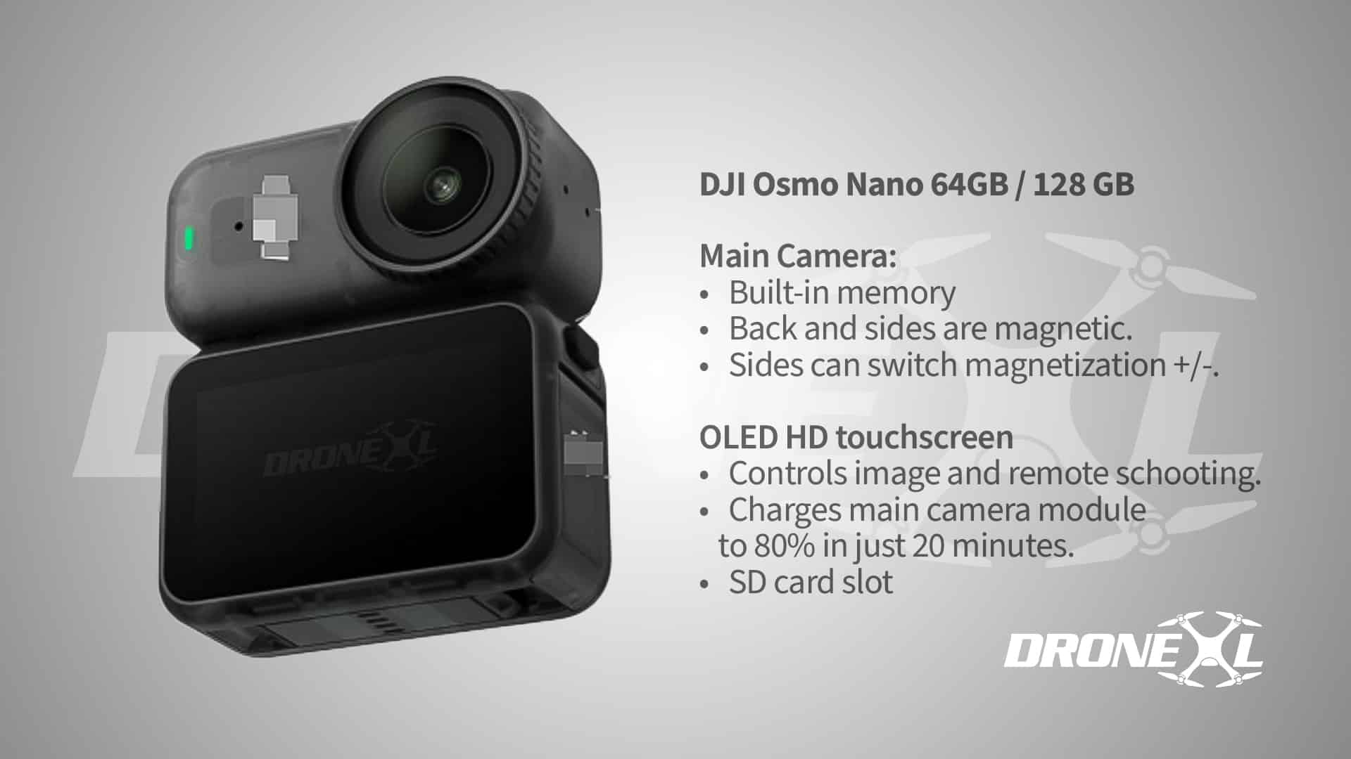 Découverte du DJI Osmo Nano : Caractéristiques, prix et date de sortie