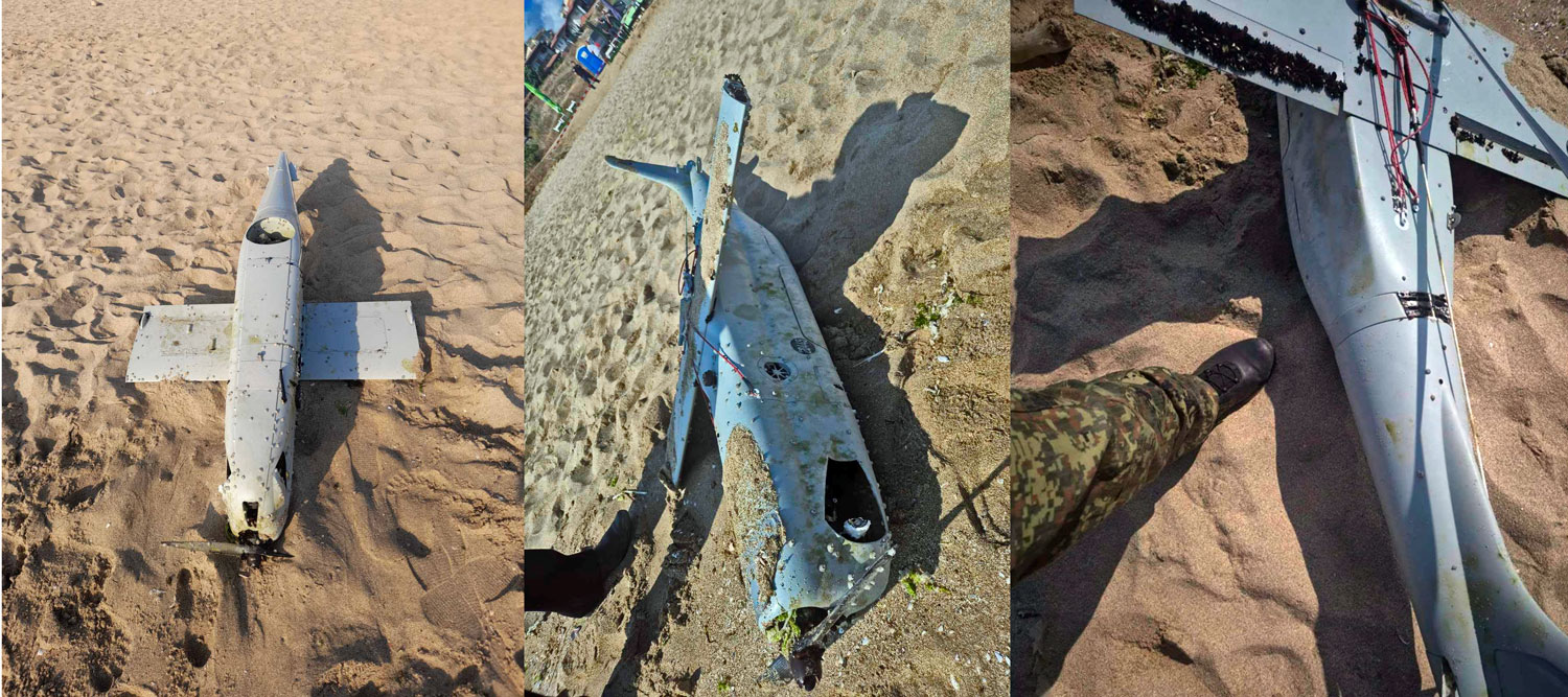 Découverte sur une plage bulgare : un drone de reconnaissance russe échoué