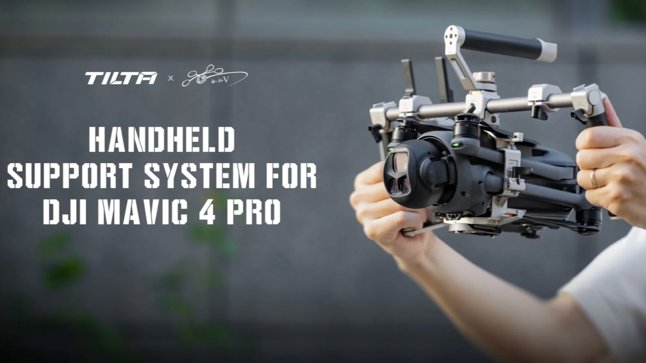 Découvrez le nouveau système de support manuel Tilta pour le DJI Mavic 4 Pro