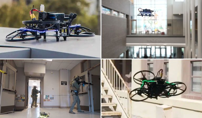 Déploiement de drones armés dans les écoles pour contrer les fusillades de masse