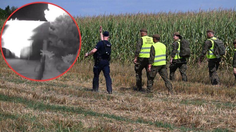 Drone militaire non identifié dans un village de l&rsquo;est de la Pologne