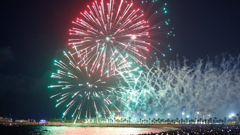 Espagne : Un spectacle de feux d&rsquo;artifice impressionnant prévu à Malaga pour la Feria