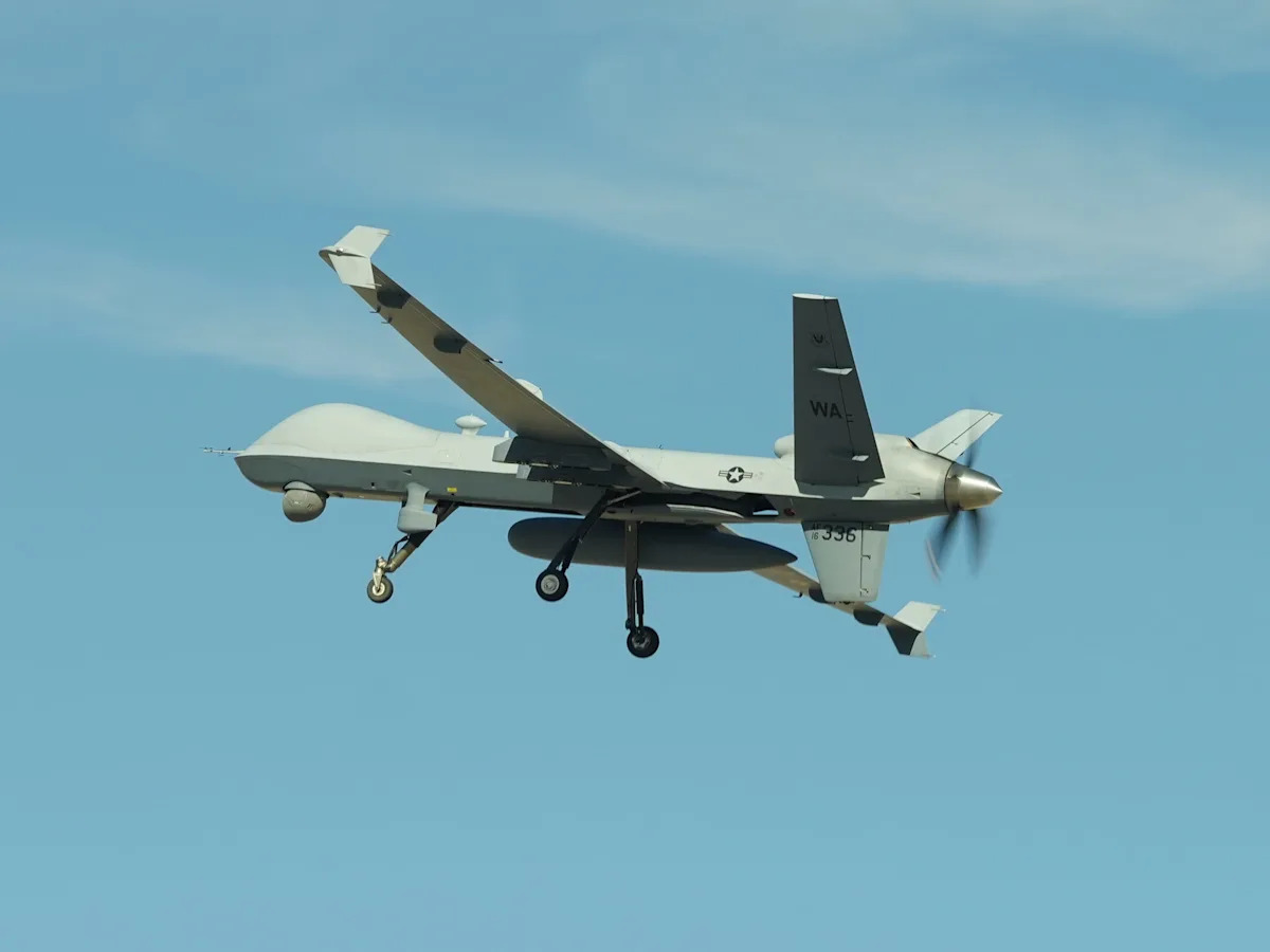 Incident majeur : Chute d&rsquo;un drone Reaper de l&rsquo;armée américaine