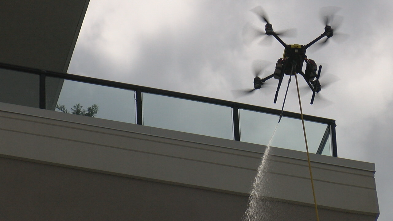 Innovation dans le nettoyage : les drones prennent leur envol à Wilmington