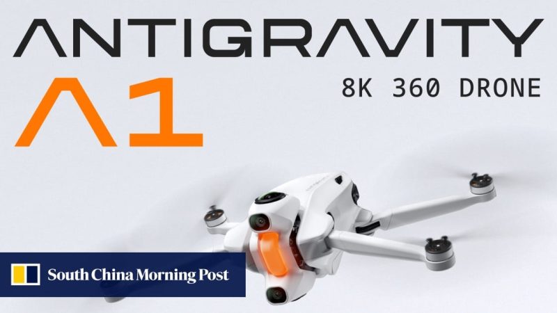 Insta360 lance un nouveau drone 8K à 360 degrés pour rivaliser avec DJI