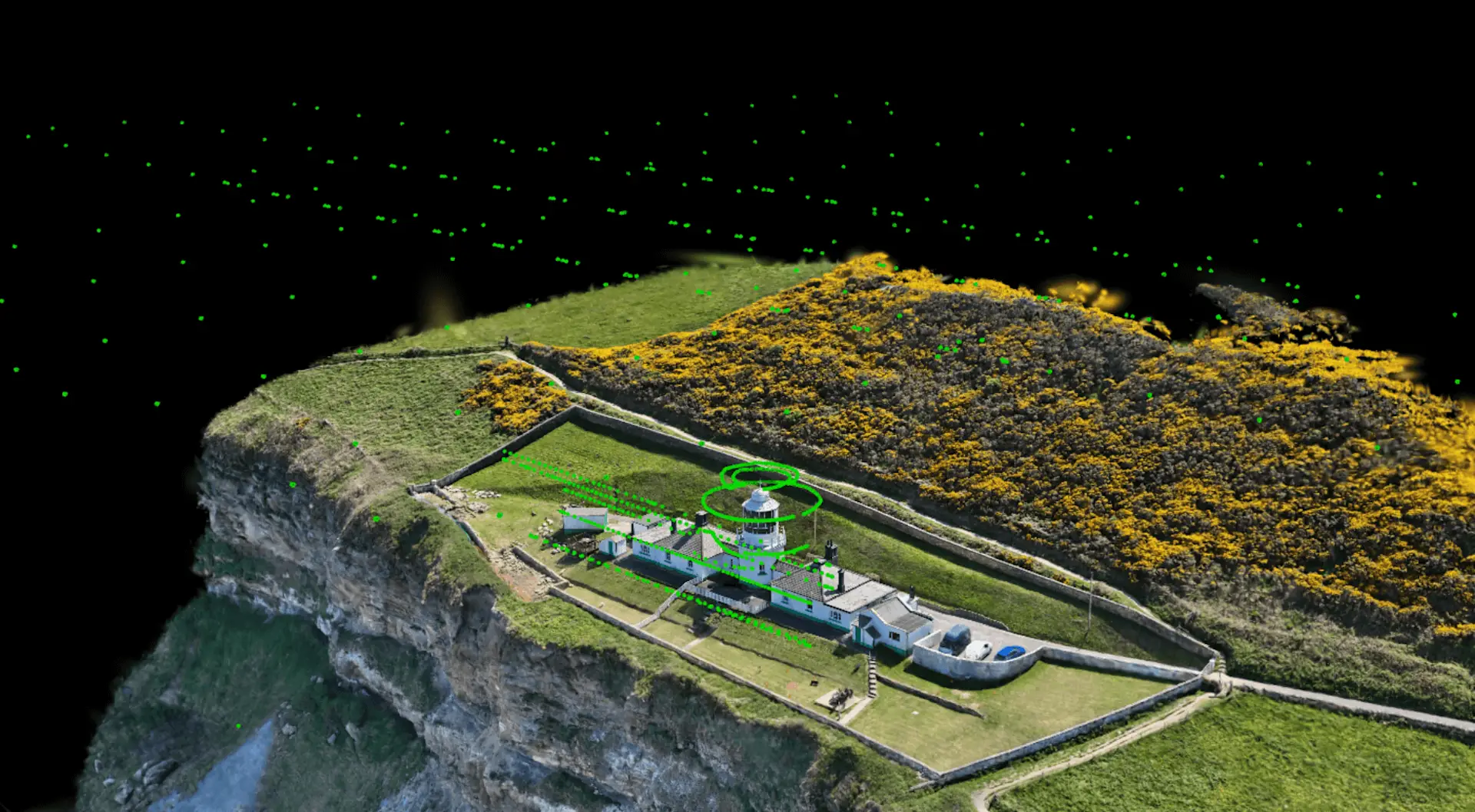 Le DJI Matrice 4E révolutionne la modélisation 3D au phare de Whitby