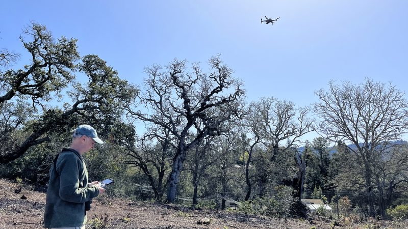 L&rsquo;évolution de l&rsquo;imagerie aérienne dans la recherche écologique à Jasper Ridge