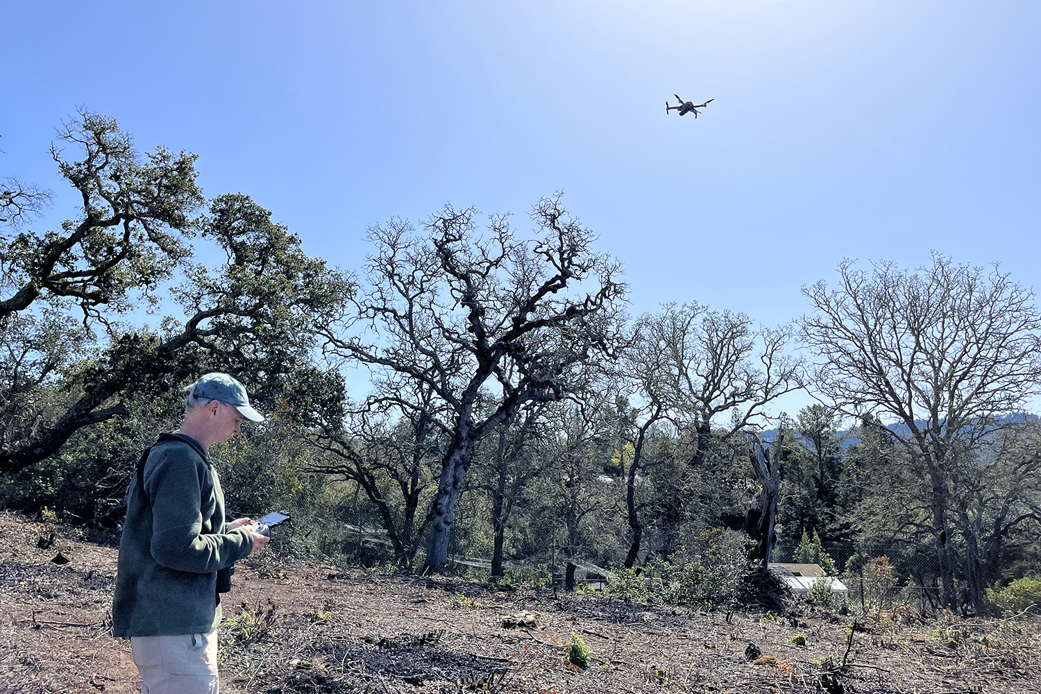 L&rsquo;évolution de l&rsquo;imagerie aérienne dans la recherche écologique à Jasper Ridge