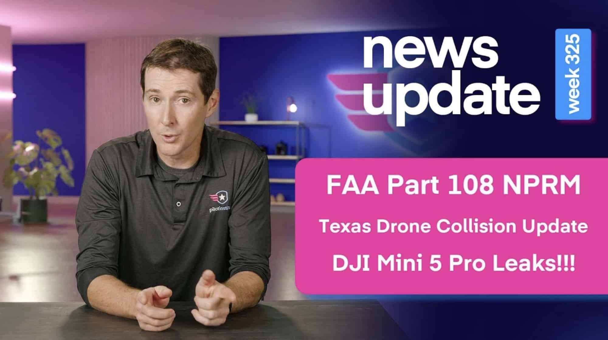 Nouveau Règlement FAA Part 108 : Impact sur le DJI Mini 5 Pro Drone