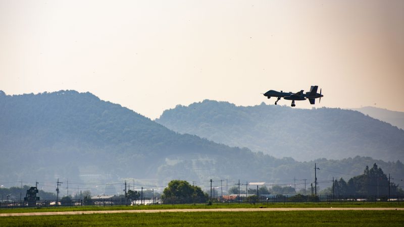 Présence renforcée des drones Reaper américains à la porte de la Corée du Nord