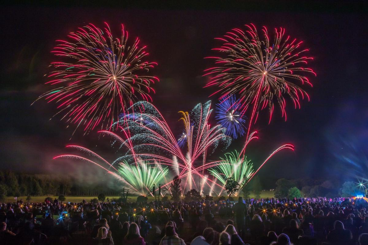 #Royaume-Uni Les championnats de feux d&rsquo;artifice font leur grand retour à Newby Hall