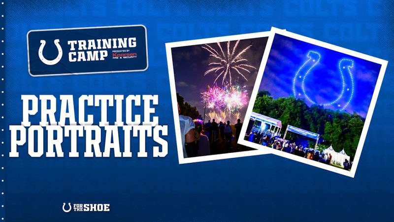 Show Spectaculaire de Drones lors du Camp d&rsquo;Entraînement des Colts