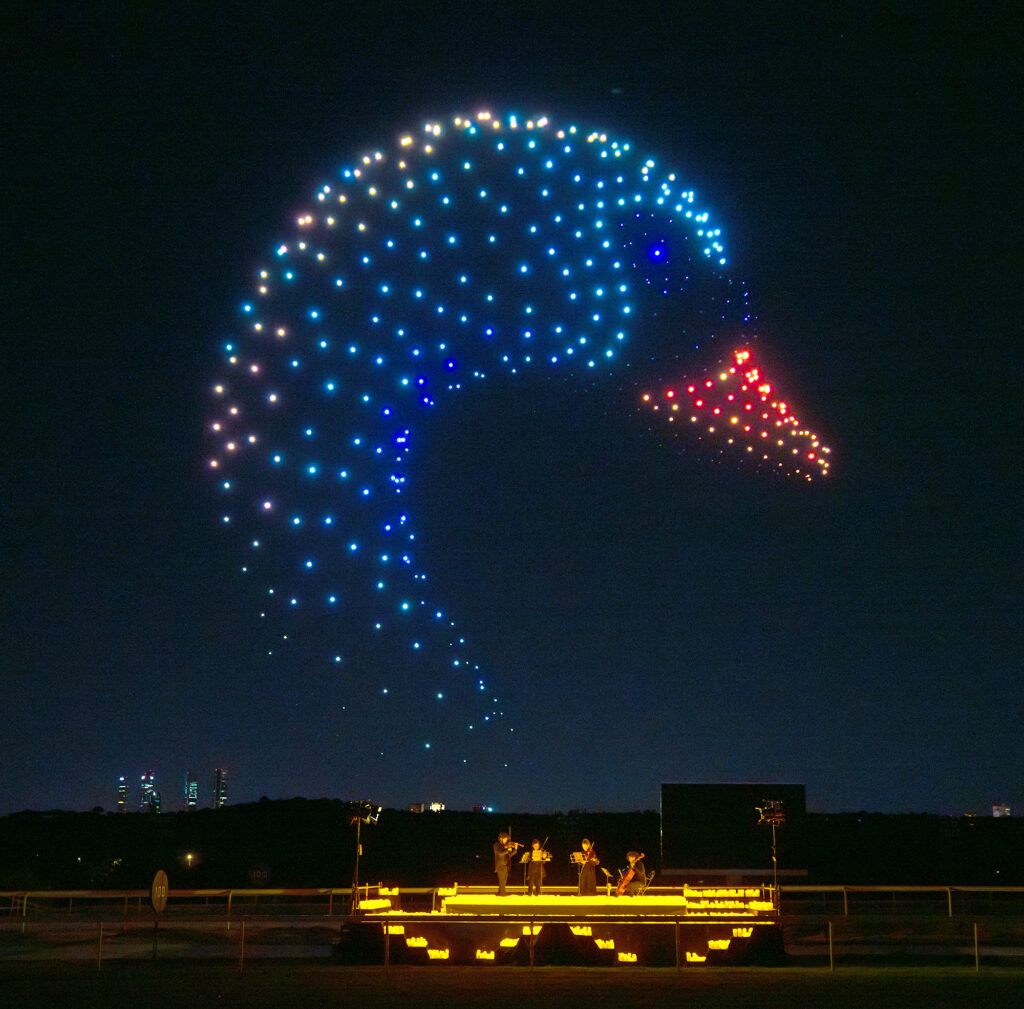 Spectacle Céleste : La Tournée des 500 Drones Lumineux