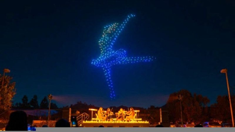 Spectacle Lumineux à Toulouse: 500 Drones pour une Danse Céleste