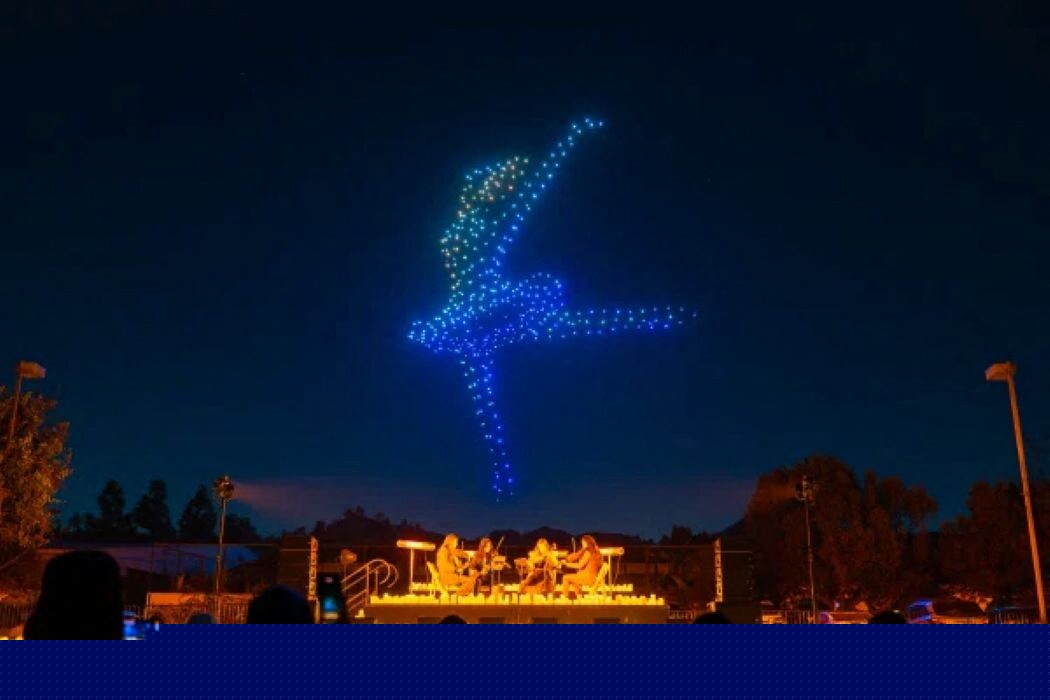 Spectacle Lumineux à Toulouse: 500 Drones pour une Danse Céleste
