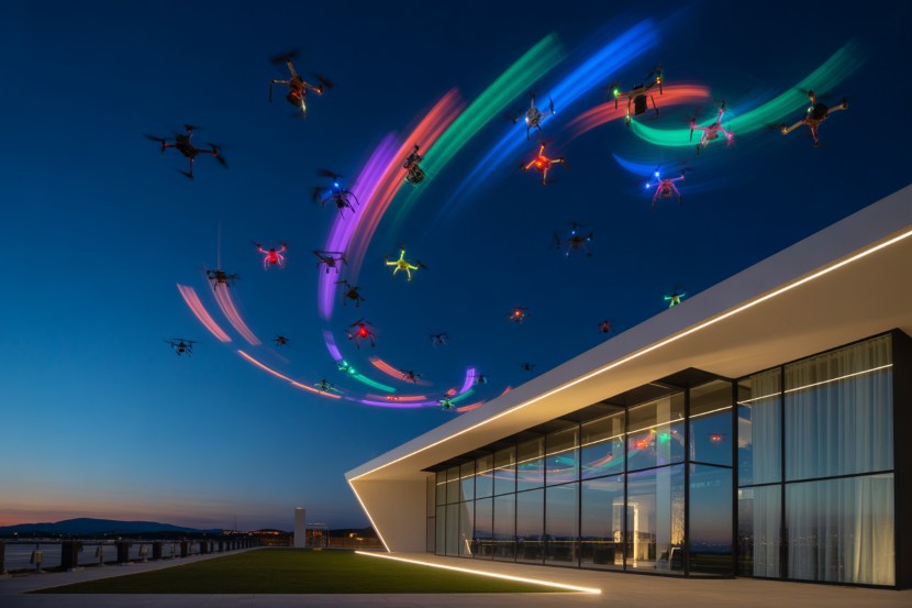 Spectacle de drones au service du luxe : Nouvelle expansion du Snoqualmie Casino Hotel