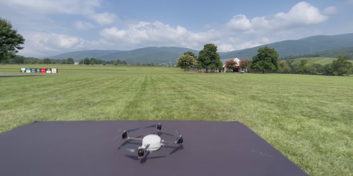 Un spectacle lumineux de drones éclaire le ciel de Crozet