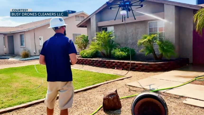 Une nouvelle entreprise de nettoyage par drone voit le jour à Yuma