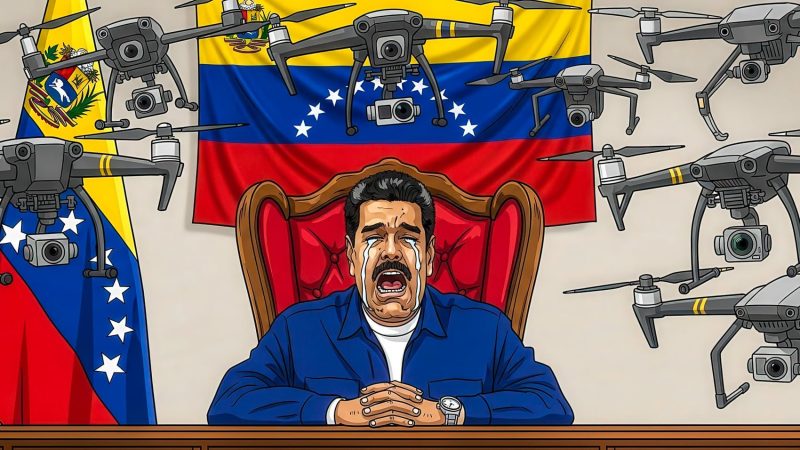 Utilisation accrue des drones armés au Venezuela