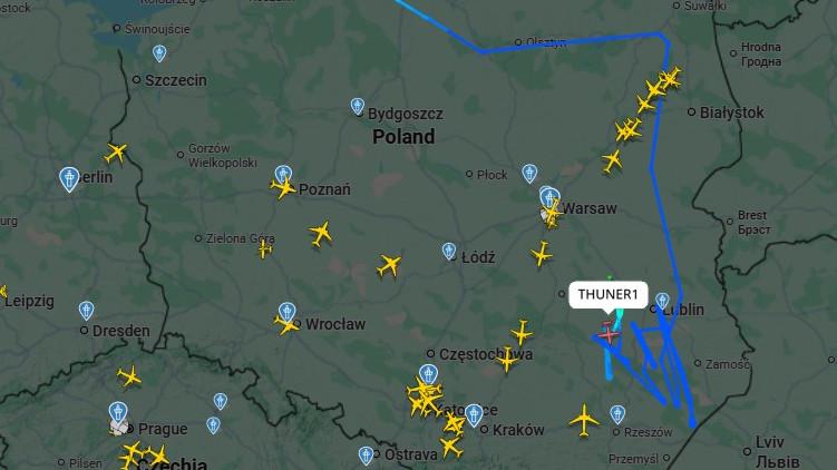 Activation des avions militaires en Pologne suite à l&rsquo;incursion de drones russes