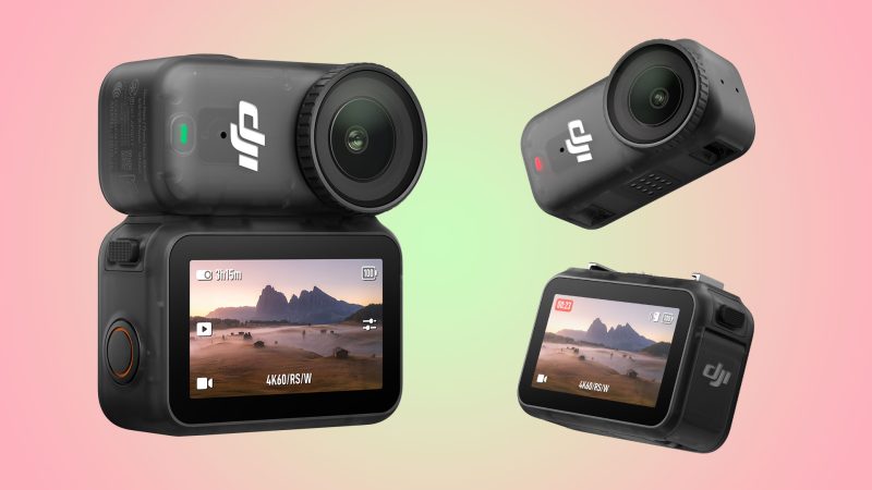 DJI lance l&rsquo;Osmo Nano : une caméra modulaire ultra-légère de 52 g