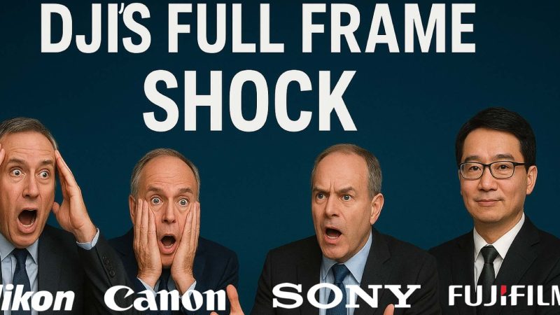 DJI se lance dans l&rsquo;arène des caméras plein format sans miroir : quel impact pour le marché ?