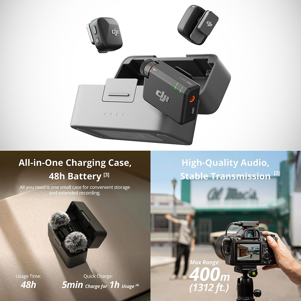 Découvrez le DJI Mic Mini : Un Microphone Sans Fil Révolutionnaire pour Cinéastes