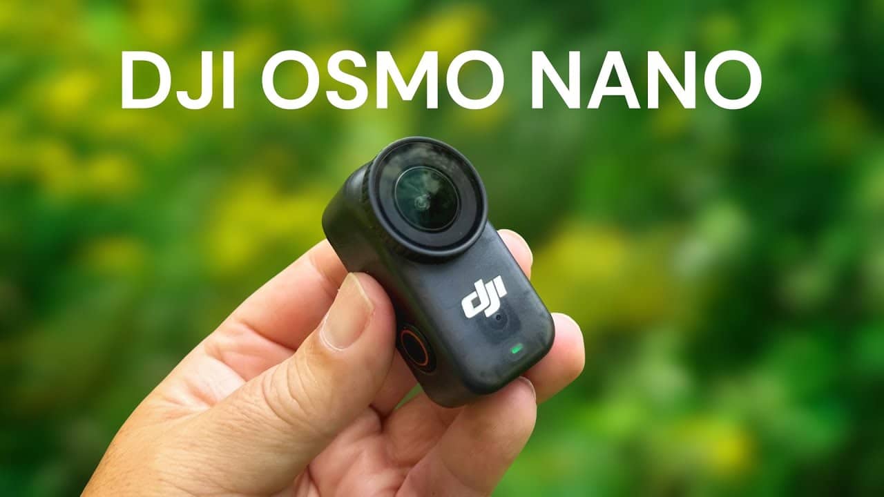 Découvrez le DJI Osmo Nano : la nouvelle caméra compacte pour vloggers