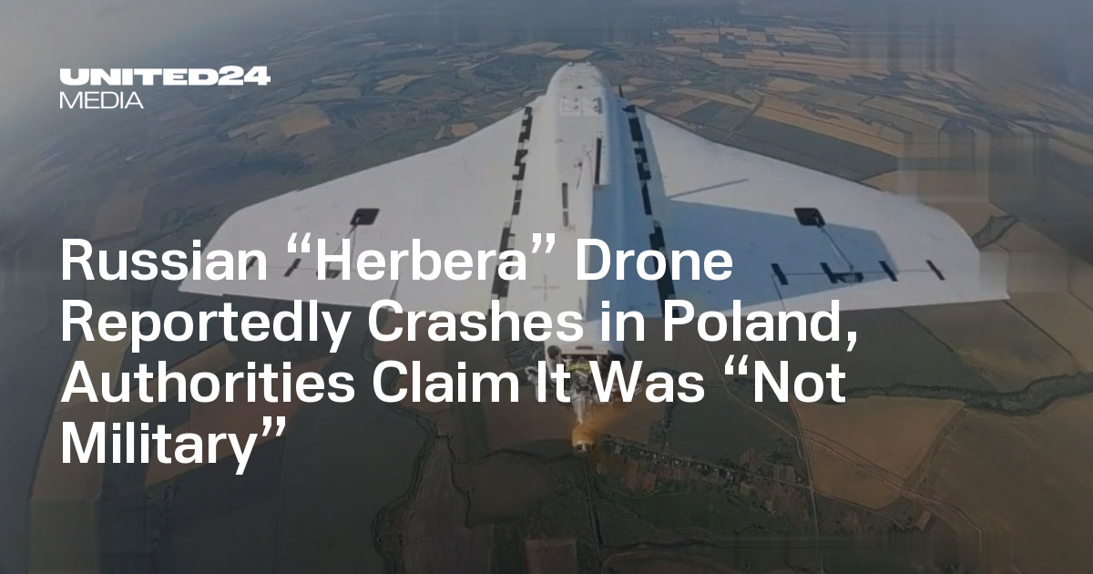 Drone Herbera russe retrouvé à l&rsquo;état de crash en Pologne : aucune menace militaire