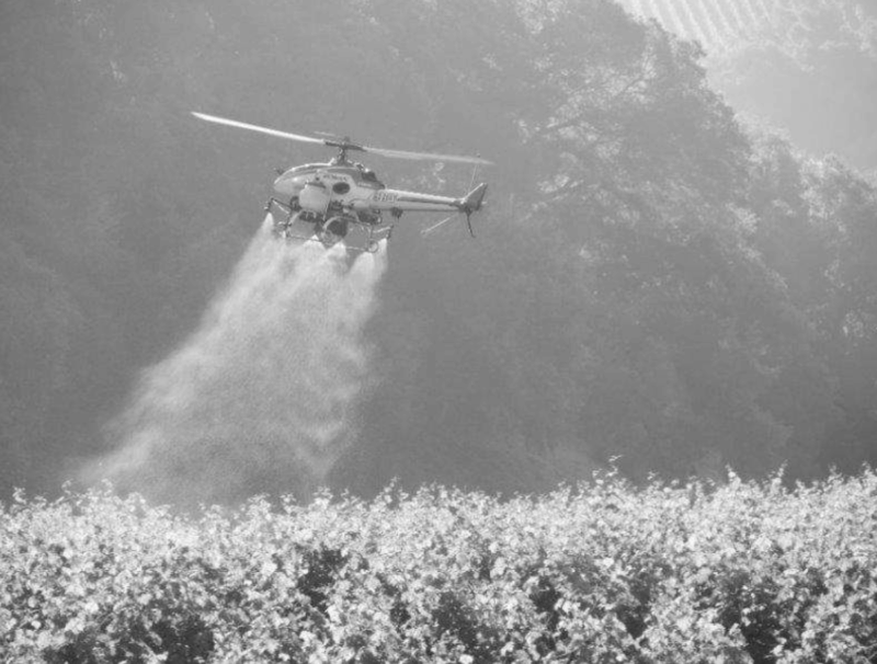 Évolution de la pulvérisation agricole : démonstration du drone par Argentech et Yamaha