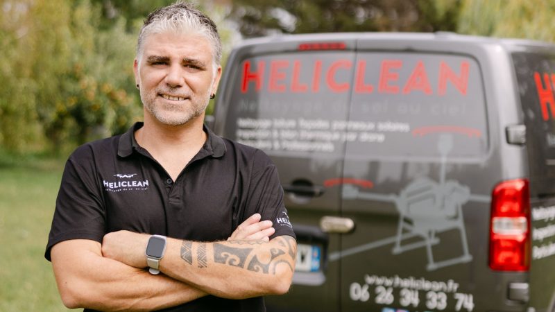 France – Révolution dans le nettoyage : des drones pour les toitures et façades