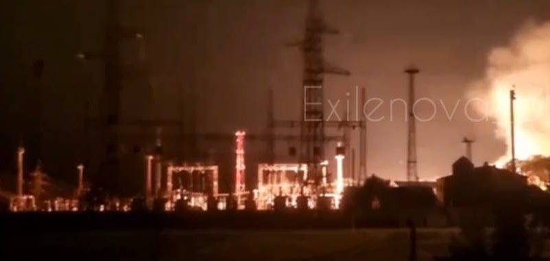 Frappe de drones ukrainiens sur une sous-station ferroviaire cruciale en Russie