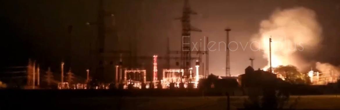 Frappe de drones ukrainiens sur une sous-station ferroviaire cruciale en Russie