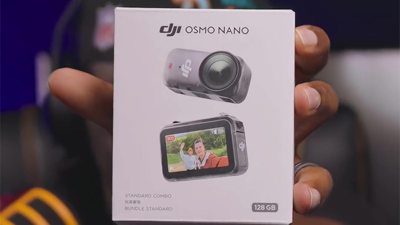 Fuite de dernière minute révèle l’emballage de vente du DJI Osmo Nano