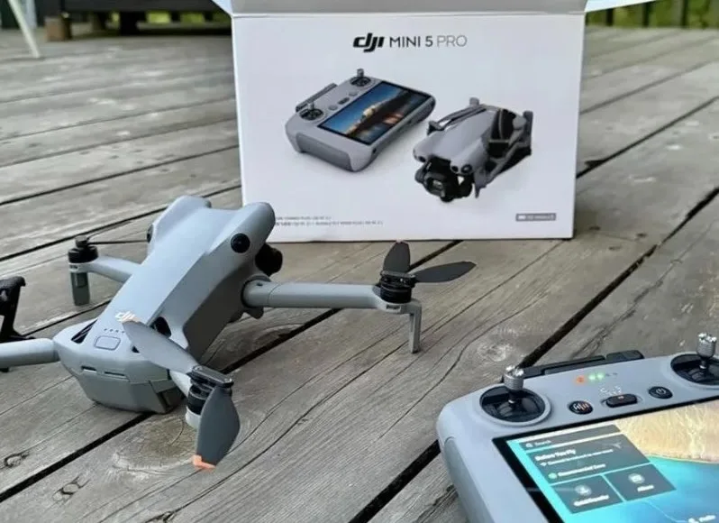 Fuite sur le DJI Mini 5 Pro : ce que révèle la boîte